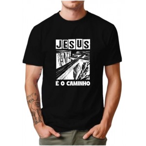 Camiseta  Personalizada  Jesus é o caminho