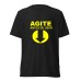Camiseta masculina  AGITE ANTES DE USAR