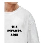 Camisetas Personalizada  (Estampa  Bolso 1 Cor)