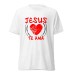 Camiseta masculina  JESUS TE AMA
