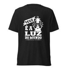 Camiseta masculina  LUZ DO MUNDO