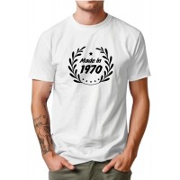 Camiseta  Personalizada  MADE IN 1970