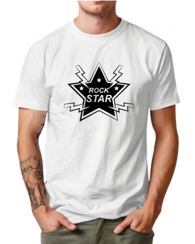 Camiseta  Personalizada  Rock star