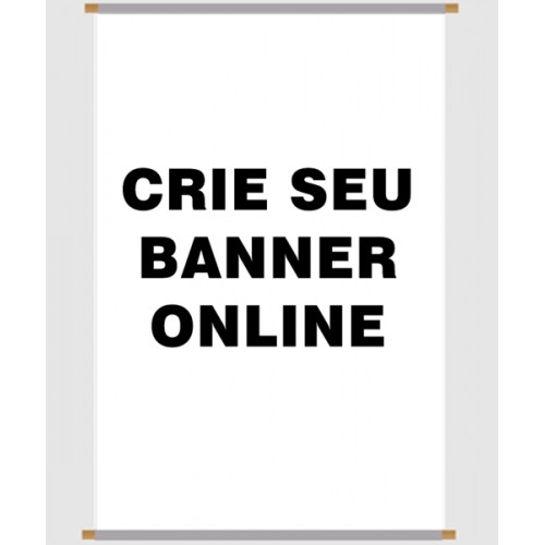 Banner 100 x 70 cm.