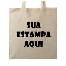 5 bolsas algodão cru 30x40cm