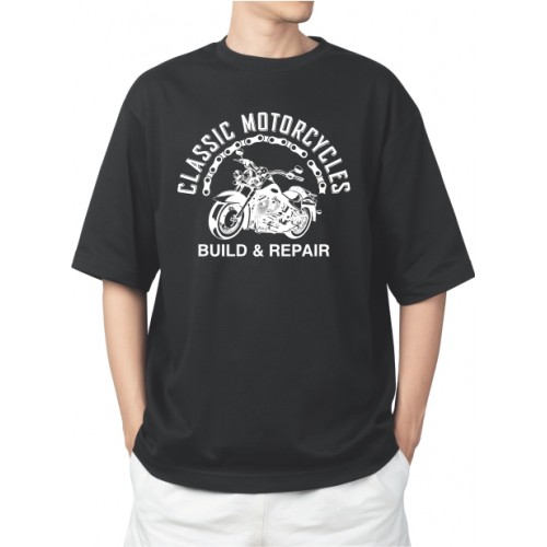 Camiiseta masculina classic moto