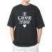 Camiiseta masculina i love you