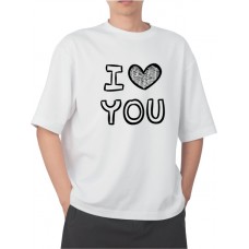 Camiiseta masculina love you