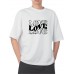 Camiiseta masculina love  love love