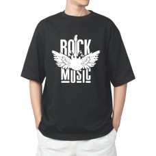 Camiseta masculina Rock