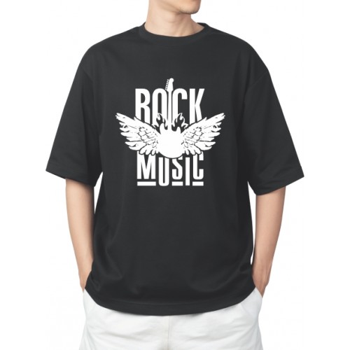 Camiseta masculina Rock