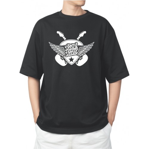 Camiiseta masculina rock roll
