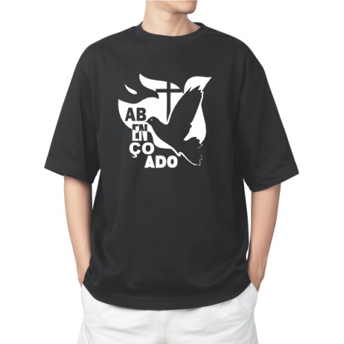 Camiiseta masculina Abençoado