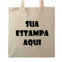 Blolsa ecobag Personalizada  (Estampa 1 Cor)