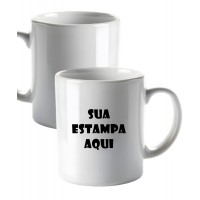 Caneca porcelena 325ml