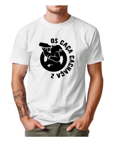 Camiseta  Personalizada  Os caça cachaça 2