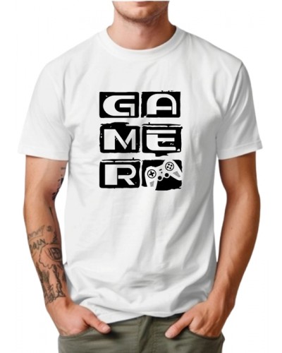 Camiseta  Personalizada  Gamer