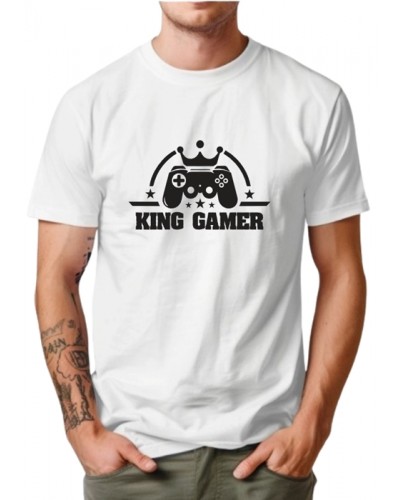Camiseta  Personalizada  King gamer