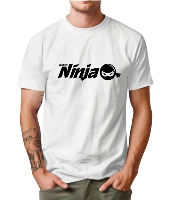 Camiseta  Personalizada  Black Ninja